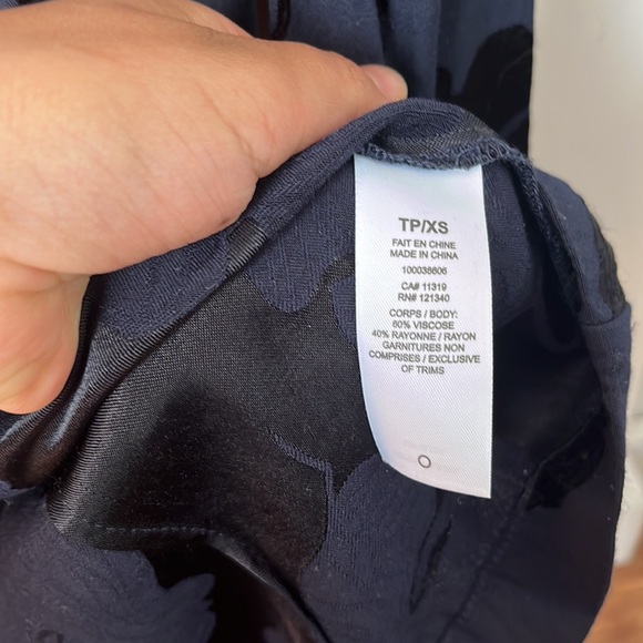 Dynamite Blue Floral Blazer - Picture 5 of 5